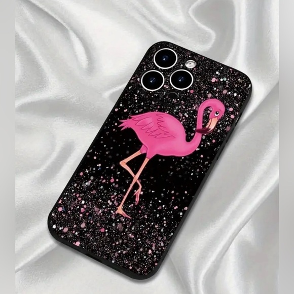 IPhone 14 Max Pro Pink Flamingo Cell Phone Case NWT - Picture 3 of 9